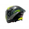 SWAY SW 865 ST Titanium Yellow Kask Full Face