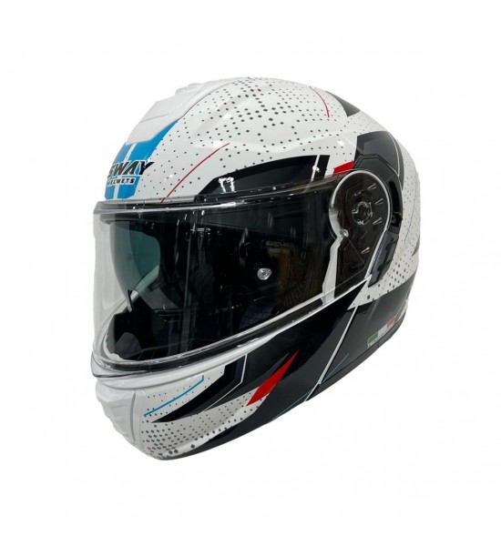 SWAY SW 917 FUSION White Black Çene Açılır