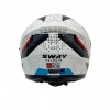 SWAY SW 917 FUSION White Black Çene Açılır