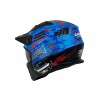 SWAY SW X2 TOKYO TROOPER Blue Red Moduler Kask