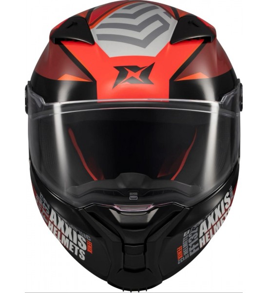Axxis FENIX ORK B5 BLACK-RED MATT