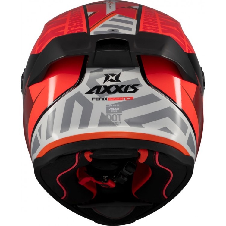 Axxis FENIX ORK B5 BLACK-RED MATT