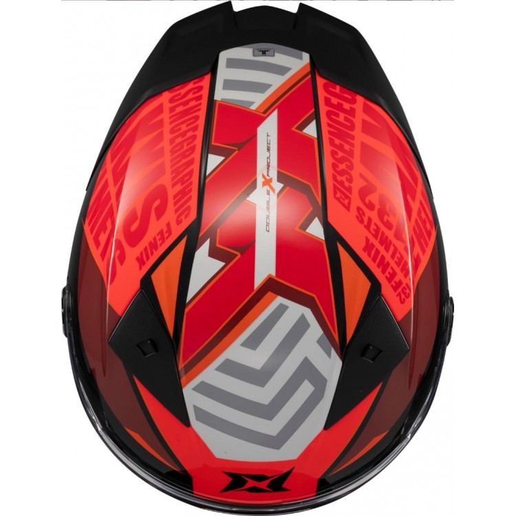 Axxis FENIX ORK B5 BLACK-RED MATT