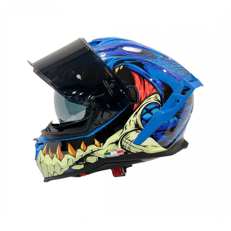 SWAY SW 867 STORM Blue Full Face