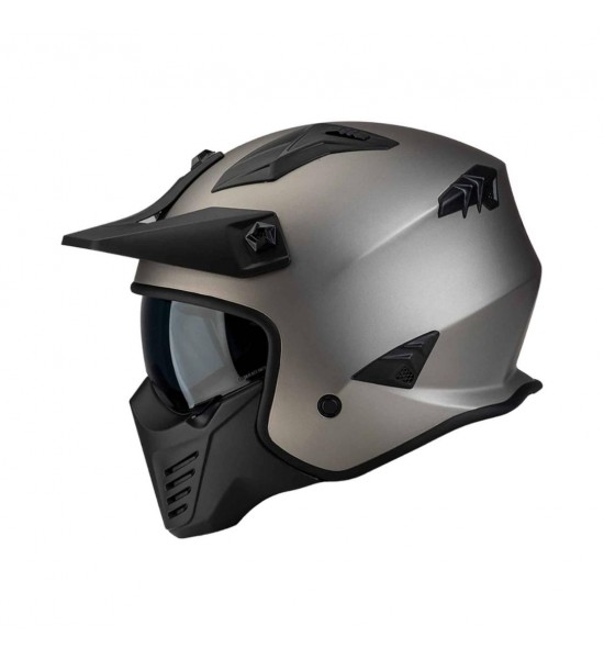 SWAY SW 726X TOKYO Dark Titanium Moduler Kask
